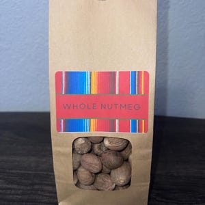 100% Organic Whole Nutmeg