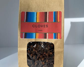 100% Organic Whole Cloves