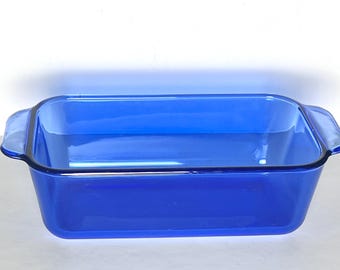 Pyrex Cobalt Blue Baking Loaf Pan
