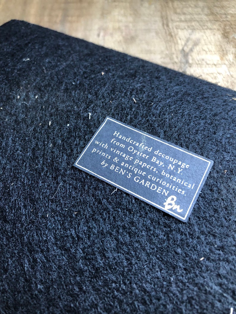 Beautiful Glass Decoupage Tray with Emily Dickinson Quote Etsy