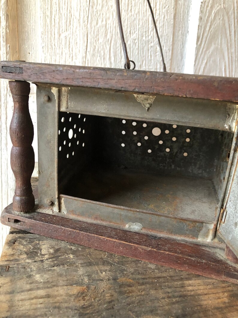 Antique Coal Foot Warmer Etsy