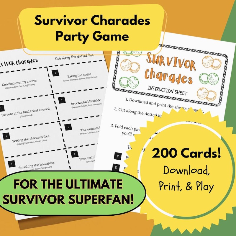 Survivor Puzzles - Etsy