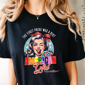 The First Pride Was a Riot Shirt| LGBTQ+ Apparel| Equality Shirt| Rainbow Tees| Pride Month Shirt| Gay Pride Shirt| Equal Rights Shirt