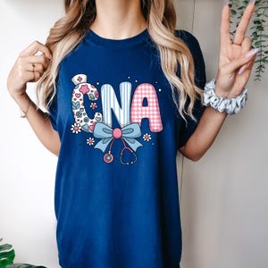 Certified Nursing Assistant Shirt| CNA Shirt| Preppy Nurse Appreciation Gift| Healthcare Worker Gift| Nursing Assistant Gift| Thank You Gift