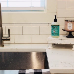 Farmhouse sink stand riser pedestal