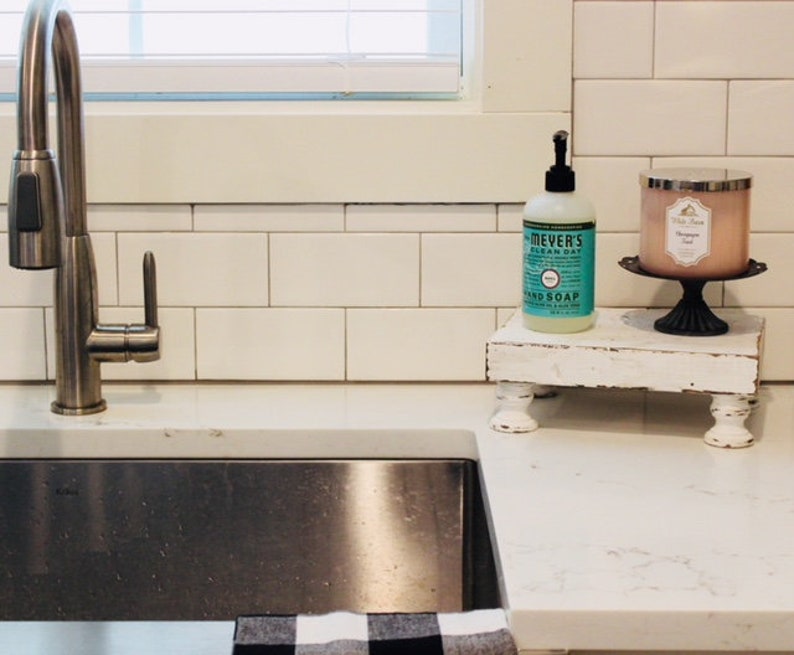Farmhouse sink stand riser pedestal