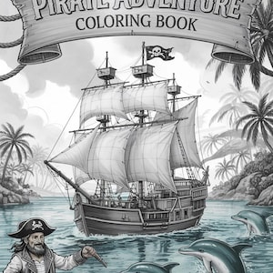 Pirate Adventure Coloring Book