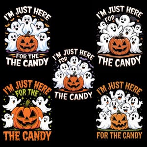Ich bin nur hier für die Candy Shirt Designs