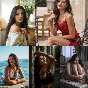 Elegant Allure: A Portrait of Confidence and Grace