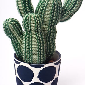 San Pedro Cactus Knitting Pattern. Easy to knit