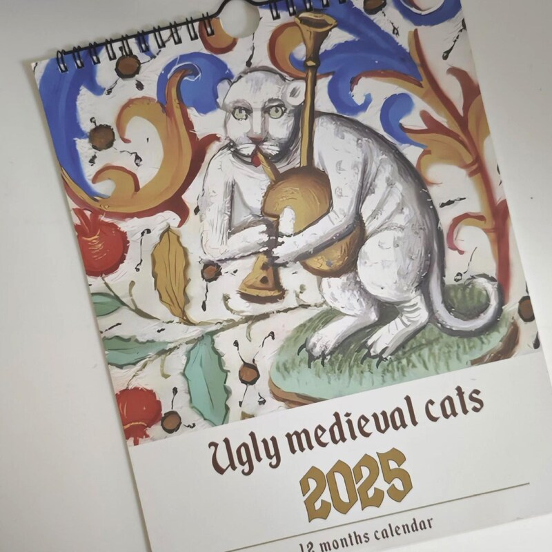 History Calendar 2025 Etsy