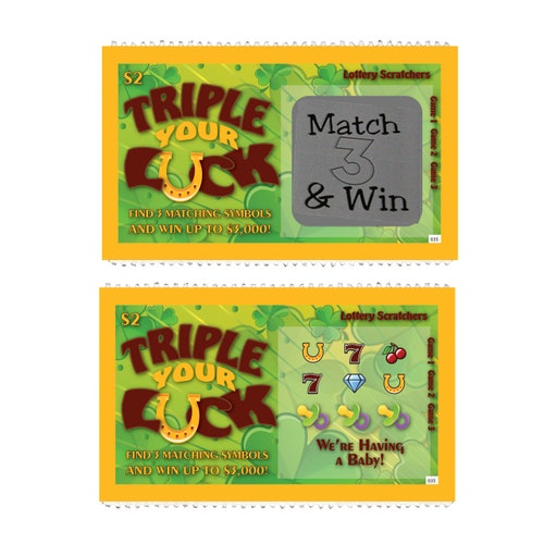 Scratch off Pregnancy Announcement Jackpot Lotto Lottery Etsy