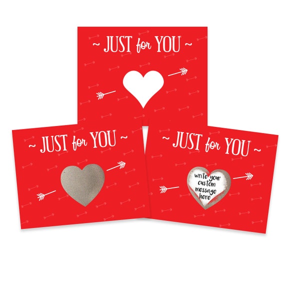 Just For You Valentine's Day Greeting Card Just For You Valentine's Day Greeting Card