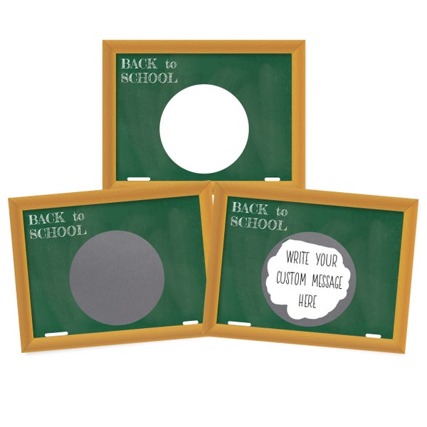 Green Chalkboard DIY Make your Own Scratch Off Teacher Classroom Rewards Supplies Parent Back to School Lunch Notes for Mom Dad