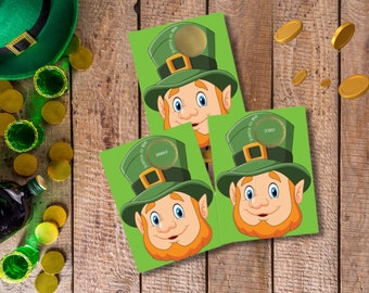 St. Patrick's Day Leprechaun Scratch Off Game Cards - Party Favors (26 Pack)