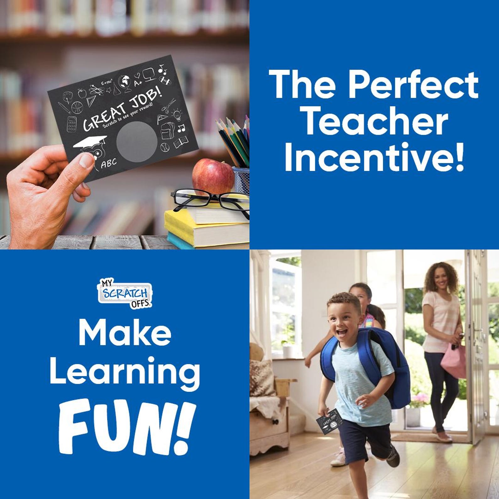 Teacher Reward DIY Make Your Own Scratch off Cards Classroom Rewards ...