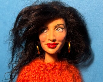 Tania is a One of a Kind Doll , Fashion , Character, Hand Made, Adult Collector