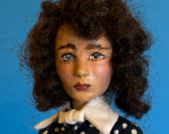 Frankie is a One of a Kind Doll, Hand Made, Fashion, Character, Adult Collector,