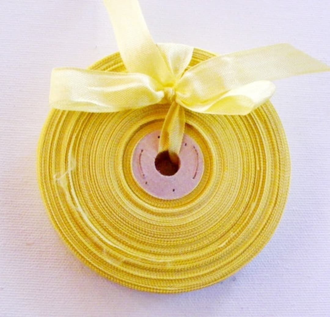 Vintage 1930's-40's French Woven Ribbon -milliners Stock- 5/8 Inch