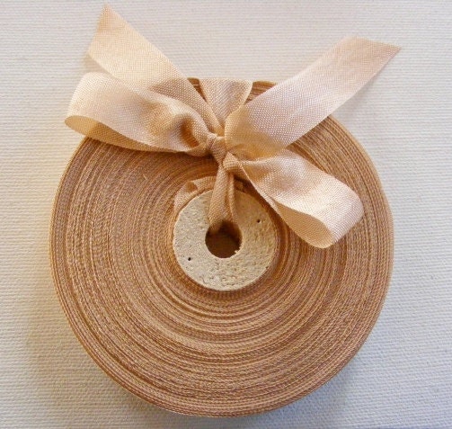 Vintage French 1930's-40's Woven Ribbon -Milliners Stock- 5/8…