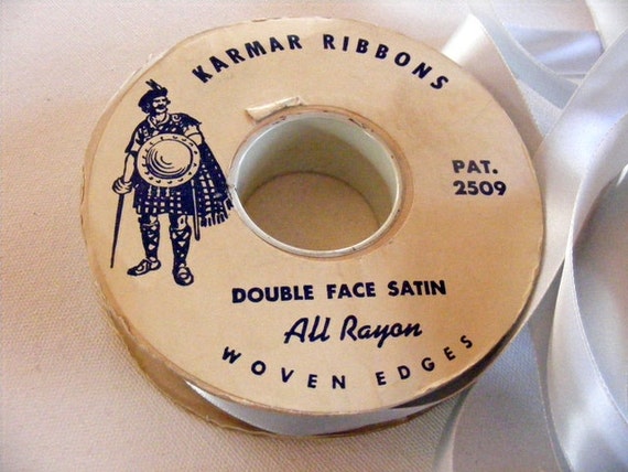 Vintage Double Faced Satin Ribbon