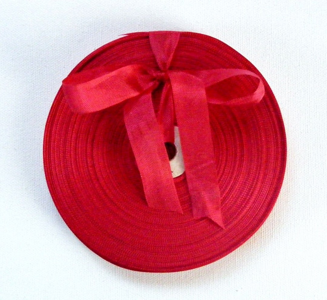 Vintage 1930's-40's French Woven Ribbon -milliners Stock- 5/8 Inch ...