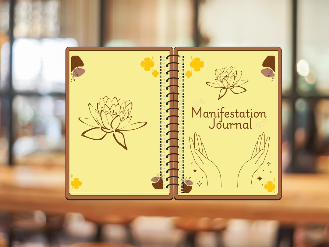 Manifestation Journal |guided Law of Attraction Notebook|daily Manifesting Workbook for Goal ...