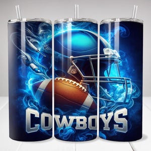 Cowboy 20oz Skinny Tumbler Wrap PNG, Sport 20oz Tumbler PNG, Mascot Sublimation Tumbler PNG Digital Download