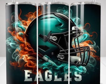 Eagle 20oz Skinny Tumbler Wrap PNG, Sport 20oz Tumbler PNG, Mascot Sublimation Tumbler PNG Digital Download