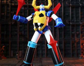 Gaiking Classic 3D Print Model Kit: 34cm Articulated Action Figure, Christmas Gift