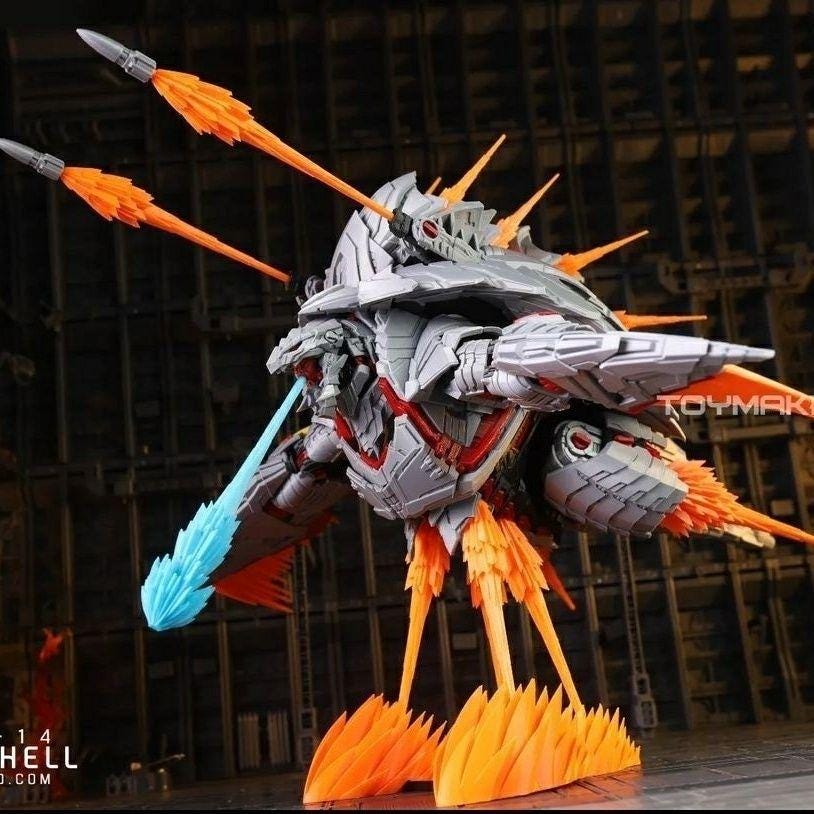 メカガメラアクションフィギュア:3Dプリントアイアンシェル怪獣 メカガメラアクションフィギュア:3Dプリントアイアンシェル怪獣