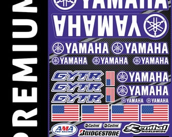 Thor Motocross Vinyl Decal Sticker – Sponsors Belly Pan Graphic For Enduro/Dirt Bikes