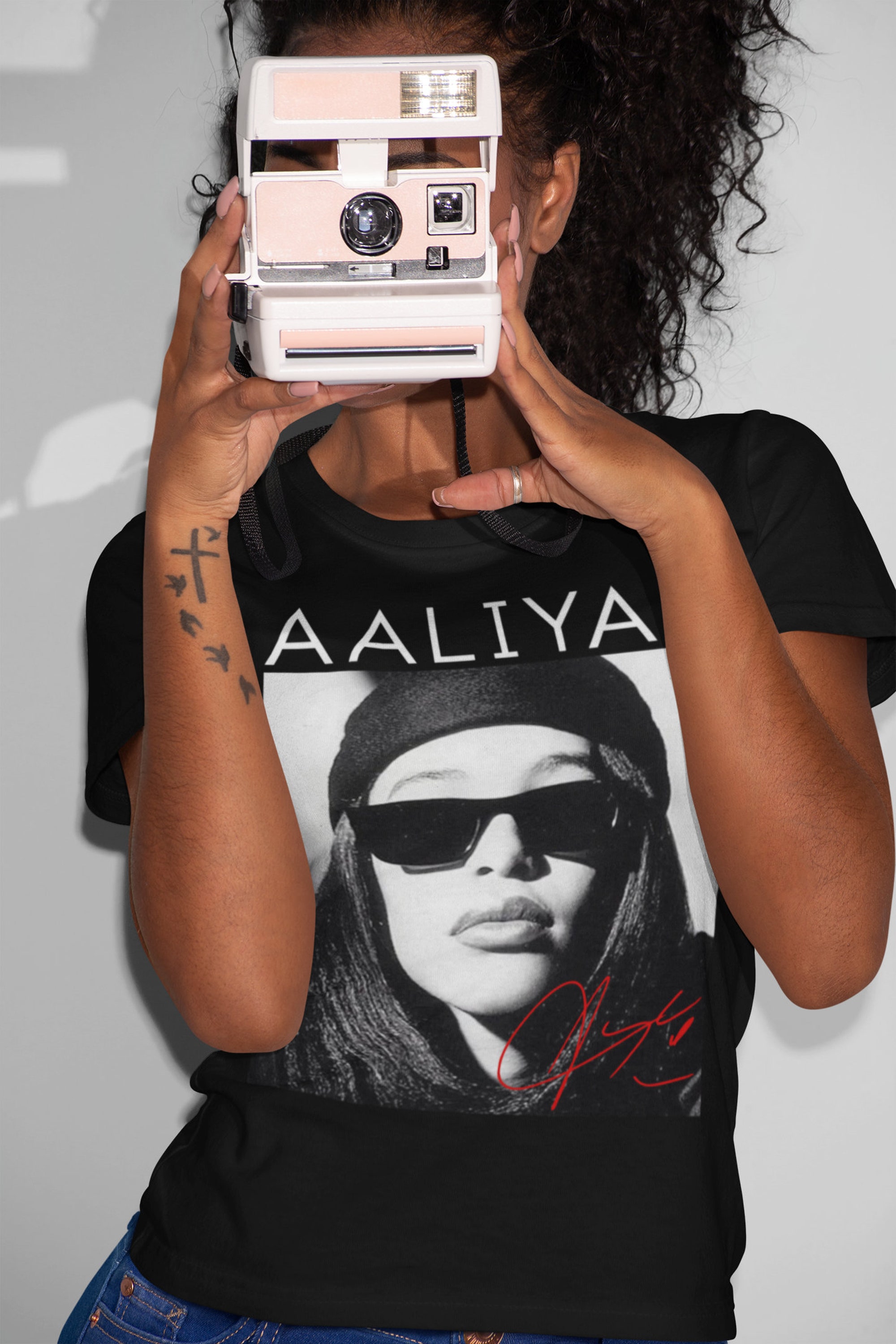 Discover Aaliyah Vintage T-Shirt, Hip Hop T-Shirt,