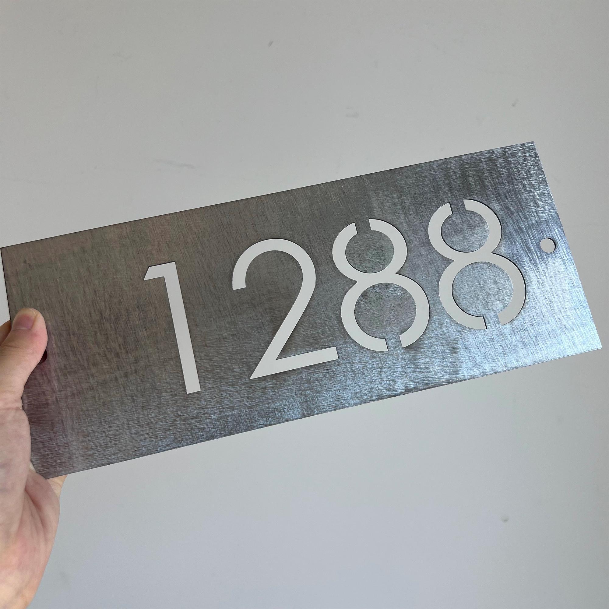 Custom Number Sign,apartment Number Sign,metal Number Sign,house ...