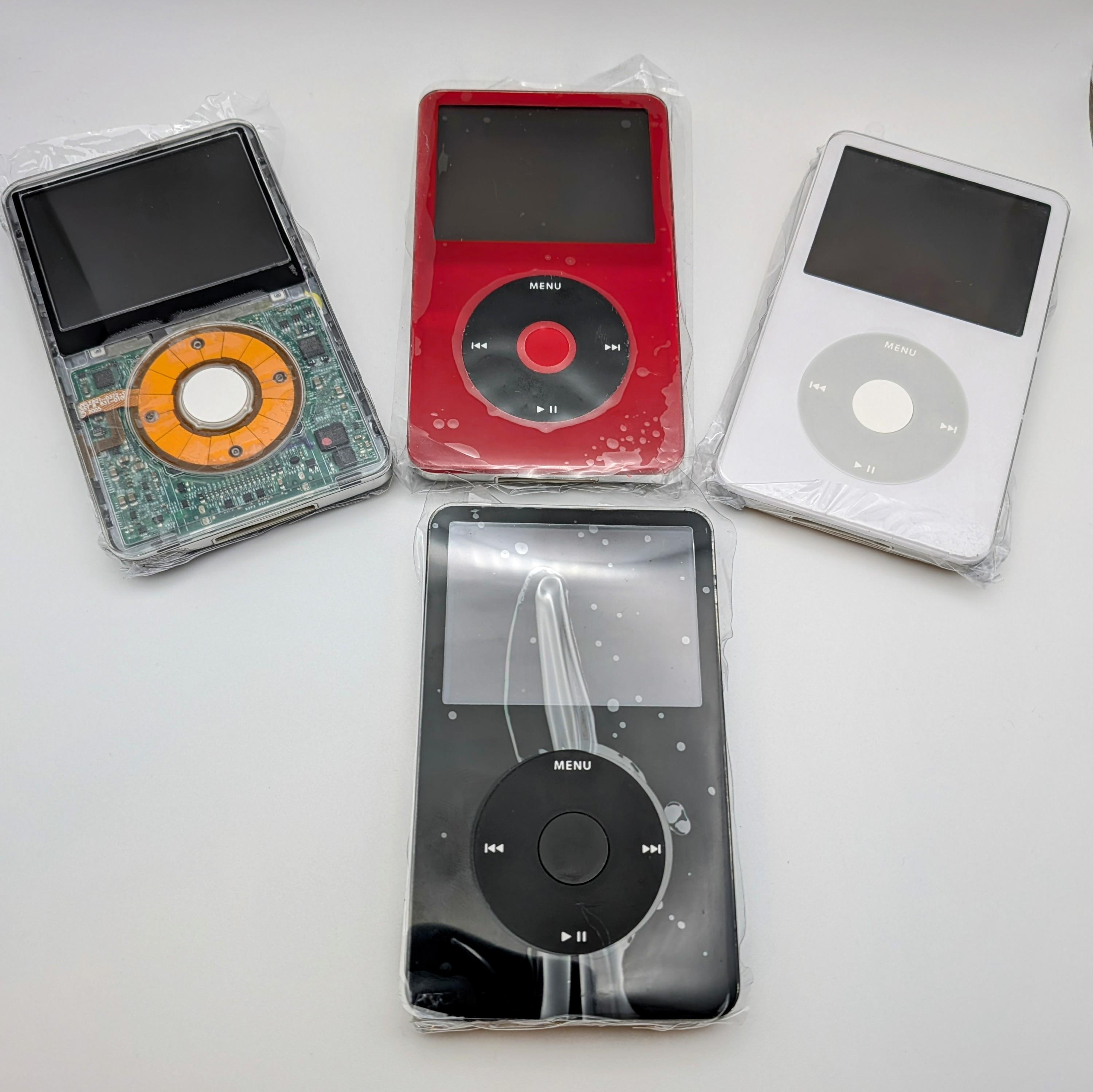 iPod classic 5. 6. 7世代SD 512GB I-Flash Latest Apple iPod Classic 7th Gen 512GB SSD Flash Custom 3000mAh