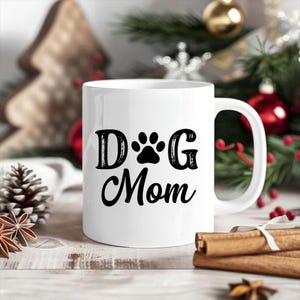 Hunde Mama Keramiktasse, süße Welpen Haustier-Liebhaber-Kaffeetasse, Muttertagsgeschenk, Hundebesitzer Teetasse, Tier Mama Trinkgeschirr, Canine Mama Küchendekor