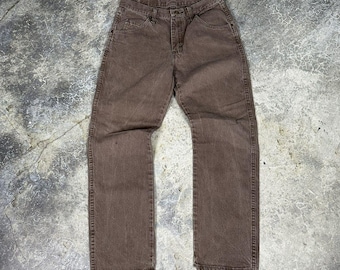 Vintage Mocha Brown Wrangler Jeans