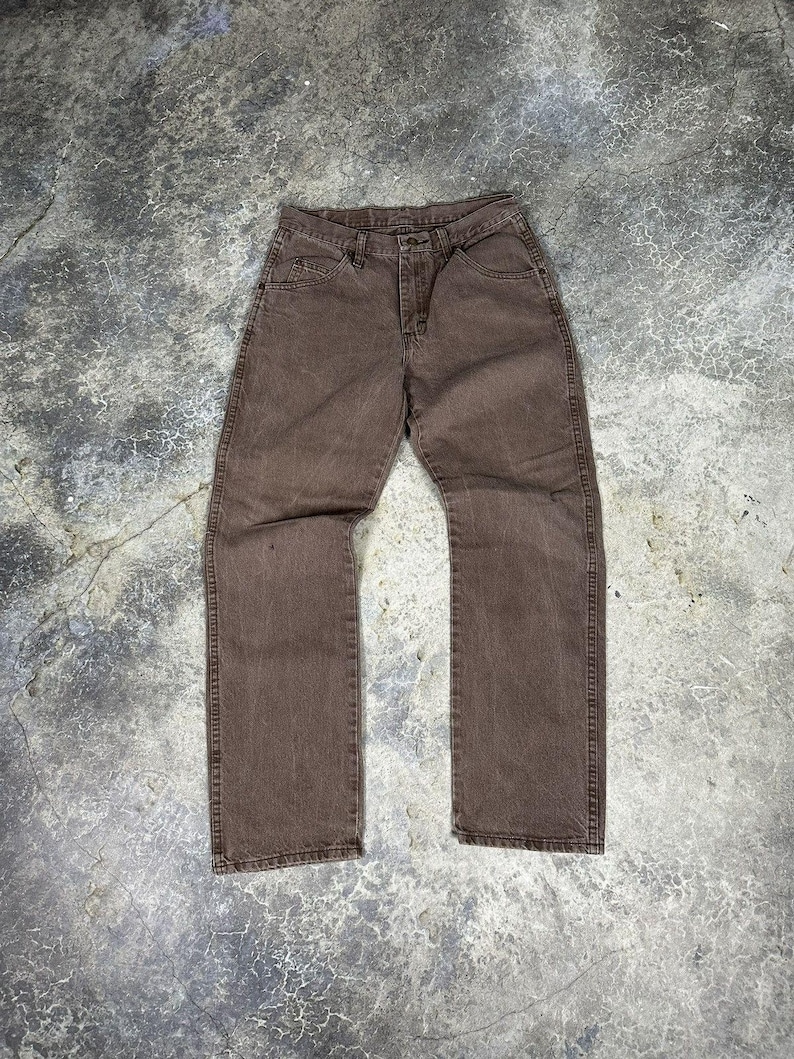 Vintage Mocha Brown Wrangler Jeans image 1