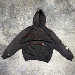 Sudadera con capucha vintage de Carhartt Thrashed imagen 1