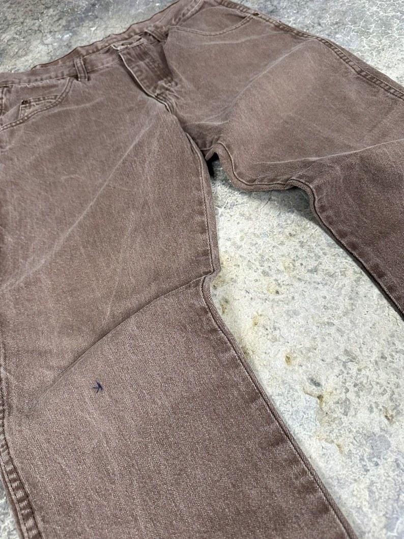 Vintage Mocha Brown Wrangler Jeans image 3
