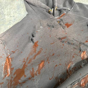 Sudadera con capucha vintage de Carhartt Thrashed imagen 4