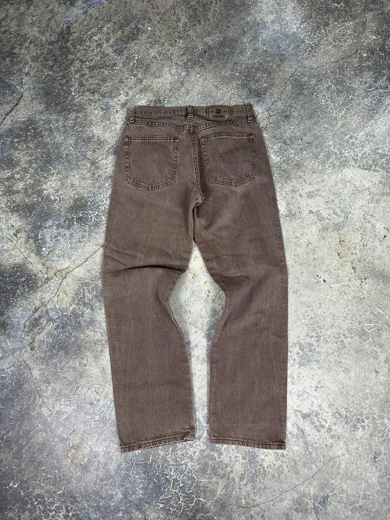 Vintage Mocha Brown Wrangler Jeans image 4