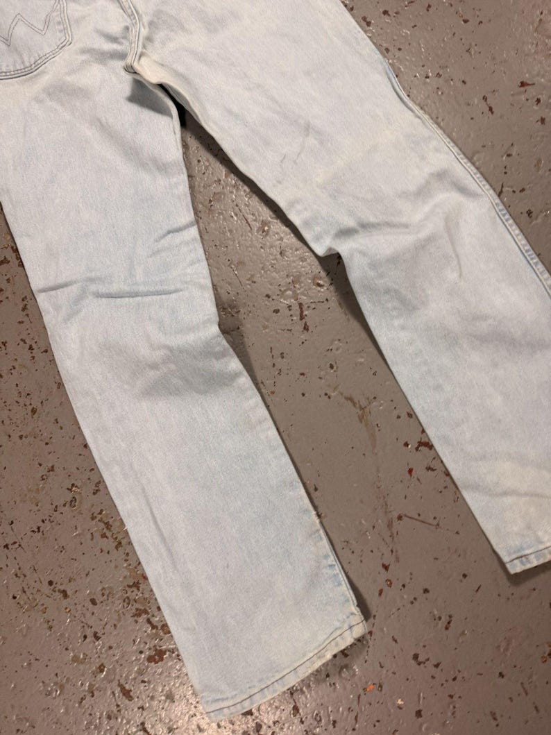 Vintage Wrangler Light wash Denim Jeans image 4