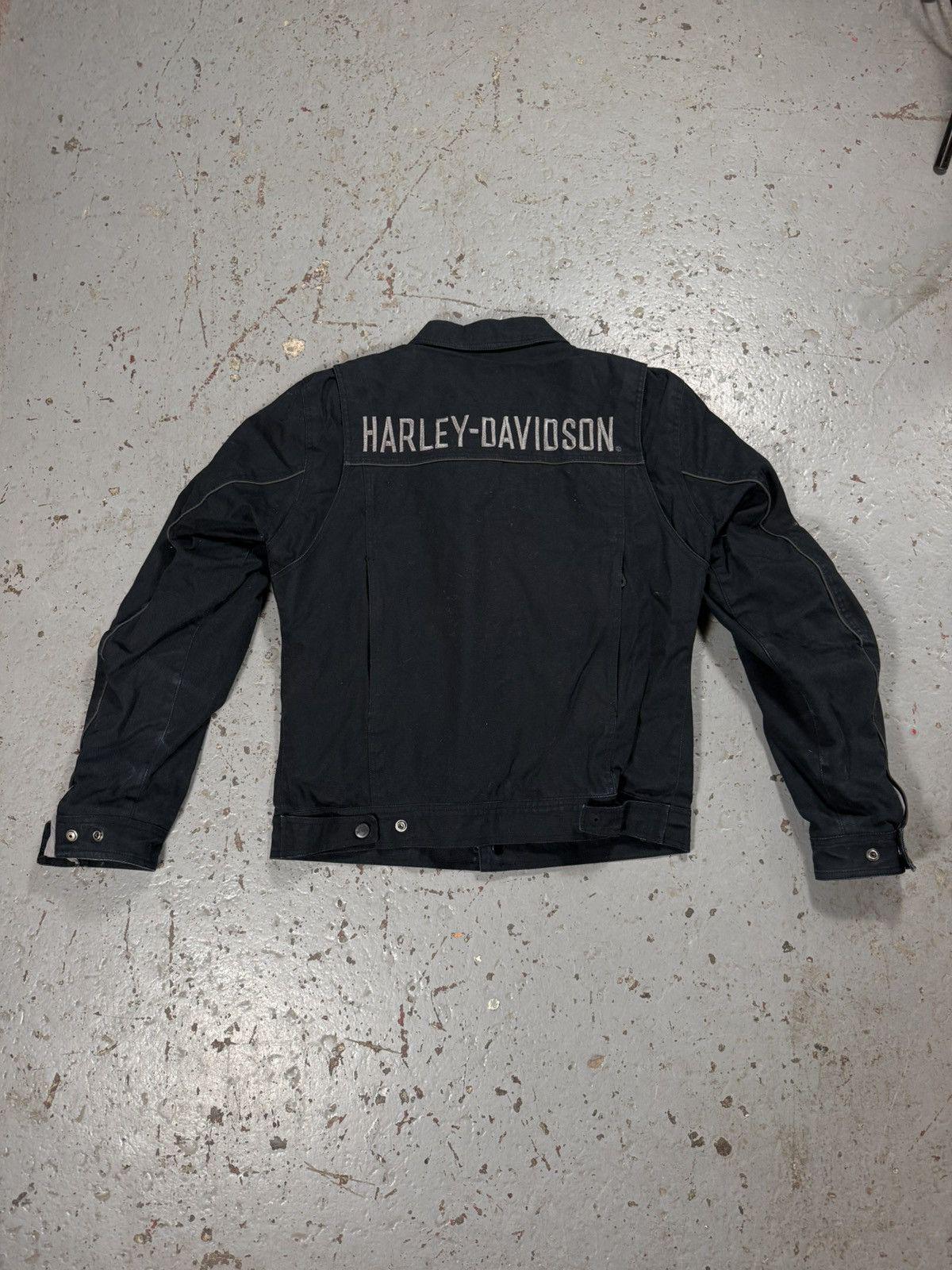 Vintage Harley Davidson Distressed Biker Jacket - Etsy Israel