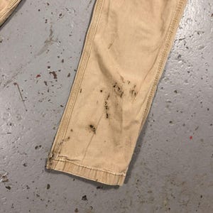 Vintage Distressed Stained Carhartt Carpenter Pants image 5