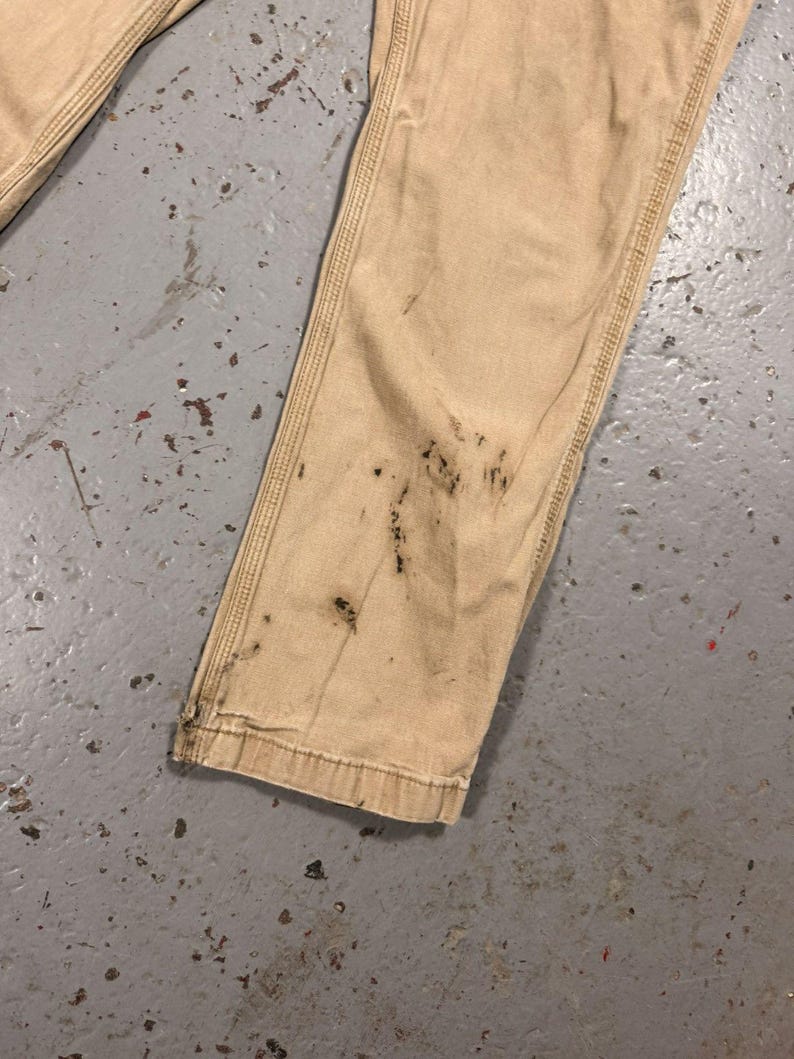 Vintage Distressed Stained Carhartt Carpenter Pants image 5