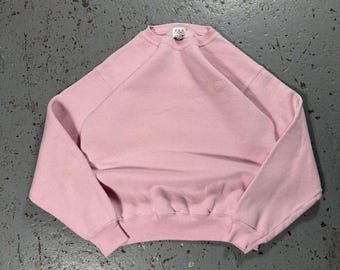 Felpa girocollo classica rosa vintage Russell’s Athletics