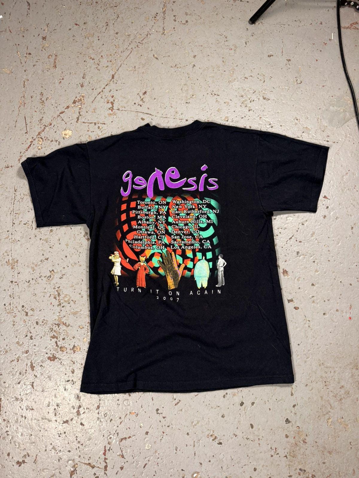 Vintage Genesis 2007 Turn It on Again Tour Tee - Etsy