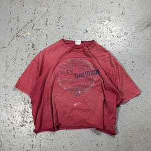 Vintage Thrashed Harley Davidson Tee