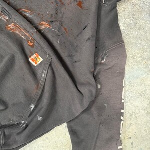 Sudadera con capucha vintage de Carhartt Thrashed imagen 3